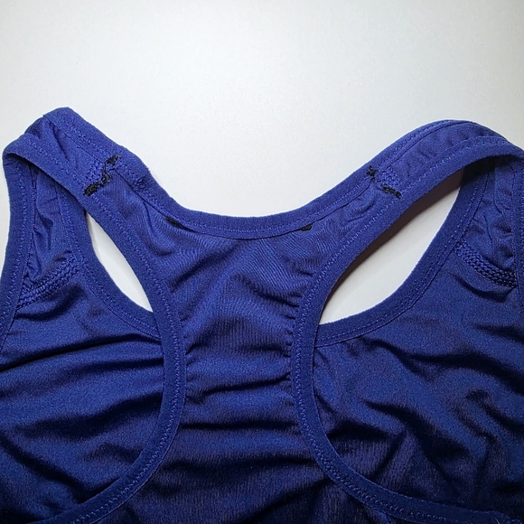 Nike Dri Fit Sports Bra Blue Sz S - Picture 5 of 5
